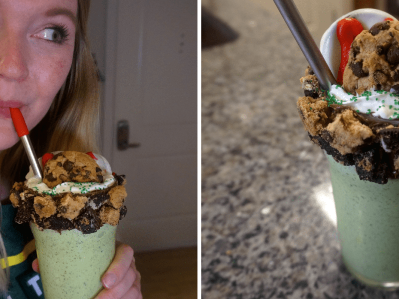 Green (Cookie) Monster&nbsp;Milkshake