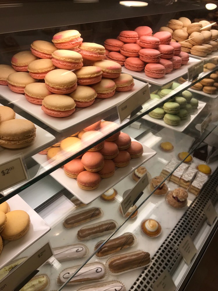 Macarons at a French bakery in Seattle, WA.